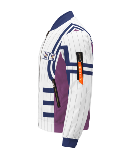 Demon Slayer Jackets - Akaza Jersey Bomber Jacket FH0709 5 - Gear Anime BomberJacketIAkazaJersey 04 leftsideview - Gear Anime