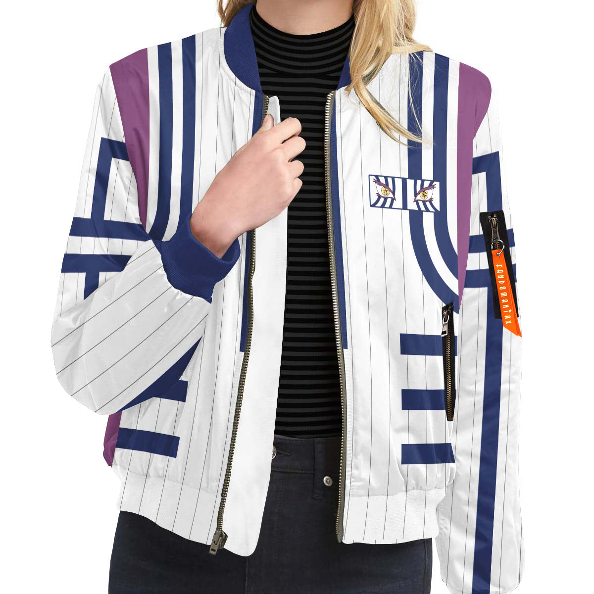 BomberJacketIAkazaJersey-09-girlmodelfront BomberJacketIAkazaJersey 09 girlmodelfront - Gear Anime