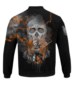 Attack On Titan Jackets - Armin Summoning Titan Bomber Jacket FH0709 7 - Gear Anime BomberJacketIArminSummoningTitan 06 back - Gear Anime