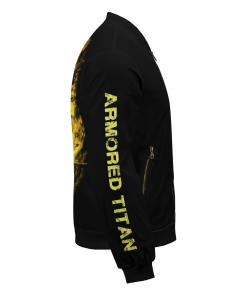Attack On Titan Jackets - Armored Titan Spirit Bomber Jacket FH0709 6 - Gear Anime BomberJacketIArmoredTitanSpirit 05 rightsideview - Gear Anime