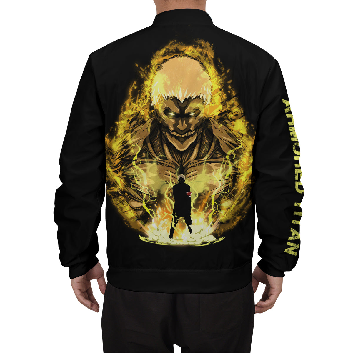 BomberJacketIArmoredTitanSpirit-08-boymodelback BomberJacketIArmoredTitanSpirit 08 boymodelback - Gear Anime