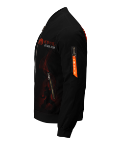 Attack On Titan Jackets - Attack Titan Spirit Bomber Jacket FH0709 5 - Gear Anime BomberJacketIAttackTitanSpirit 04 leftsideview - Gear Anime