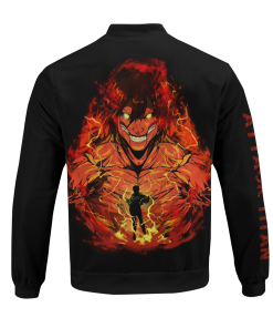 Attack On Titan Jackets - Attack Titan Spirit Bomber Jacket FH0709 7 - Gear Anime BomberJacketIAttackTitanSpirit 06 back - Gear Anime