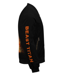Attack On Titan Jackets - Beast Titan Spirit Bomber Jacket FH0709 6 - Gear Anime BomberJacketIBeastTitanSpirit 05 rightsideview - Gear Anime