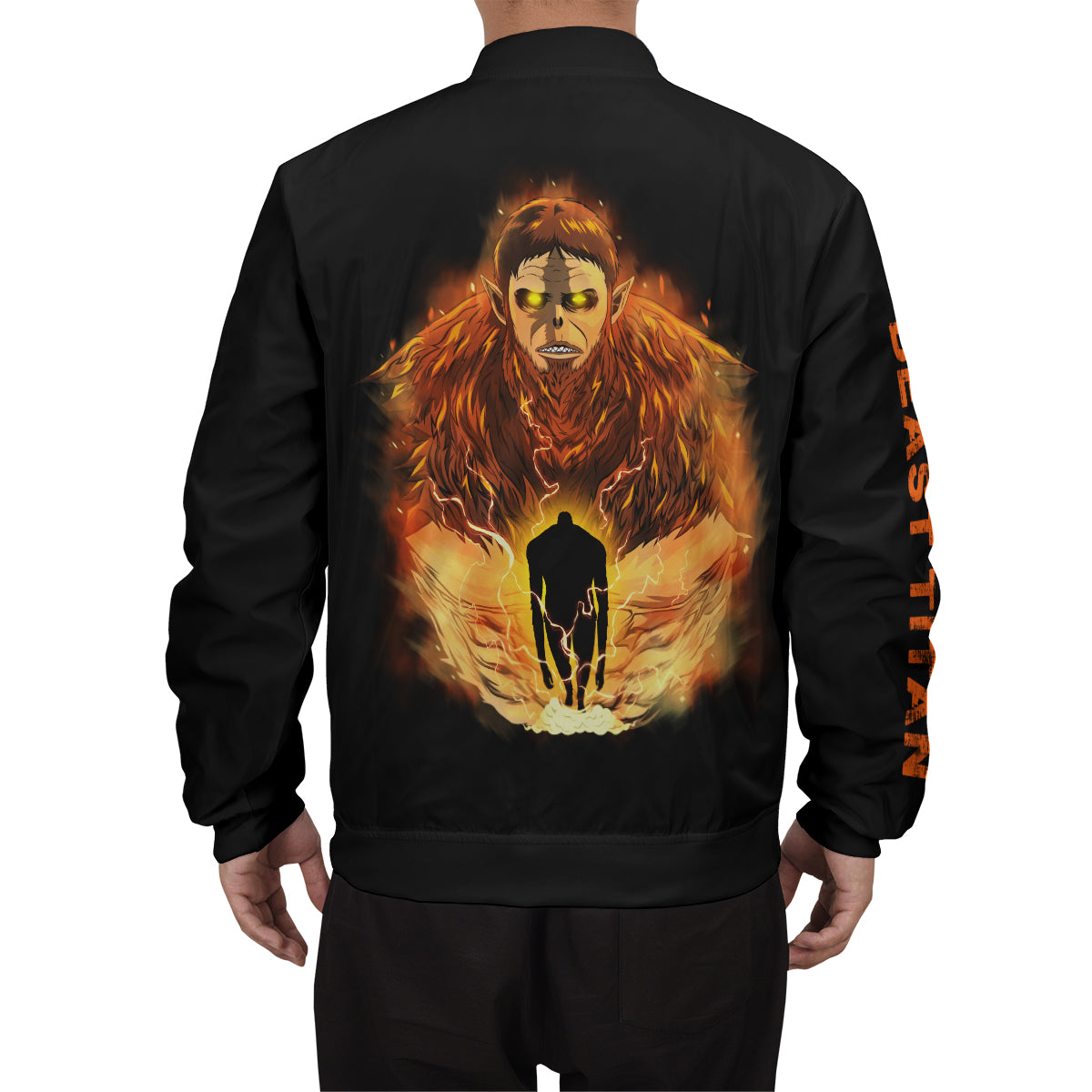 BomberJacketIBeastTitanSpirit-08-boymodelback BomberJacketIBeastTitanSpirit 08 boymodelback - Gear Anime