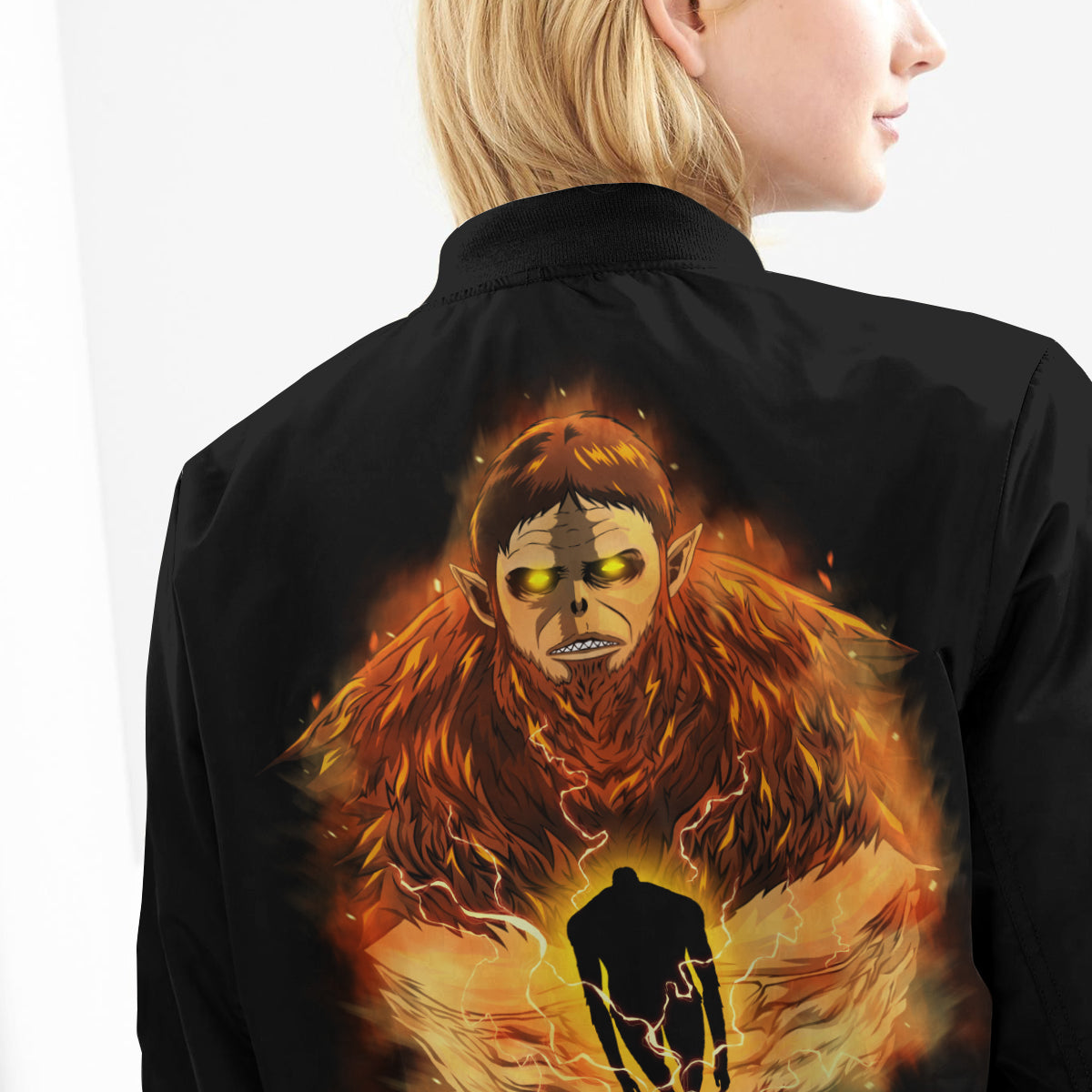 BomberJacketIBeastTitanSpirit-10-girlmodelback BomberJacketIBeastTitanSpirit 10 girlmodelback - Gear Anime