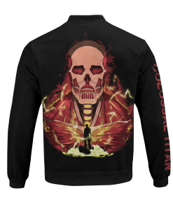Attack On Titan Jackets - Colossal Titan Spirit Bomber Jacket FH0709 7 - Gear Anime BomberJacketIColossalTitanSpirit 06 back - Gear Anime