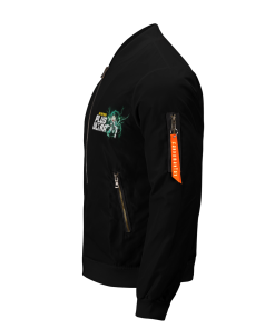 BomberJacketIDekuAllMight 04 leftsideview - Gear Anime