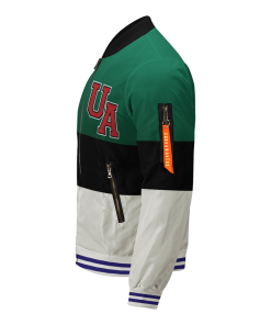 MHA Jackets - Deku Smash Bomber Jacket FH0709 5 - Gear Anime BomberJacketIDekuSmash 04 leftsideview - Gear Anime