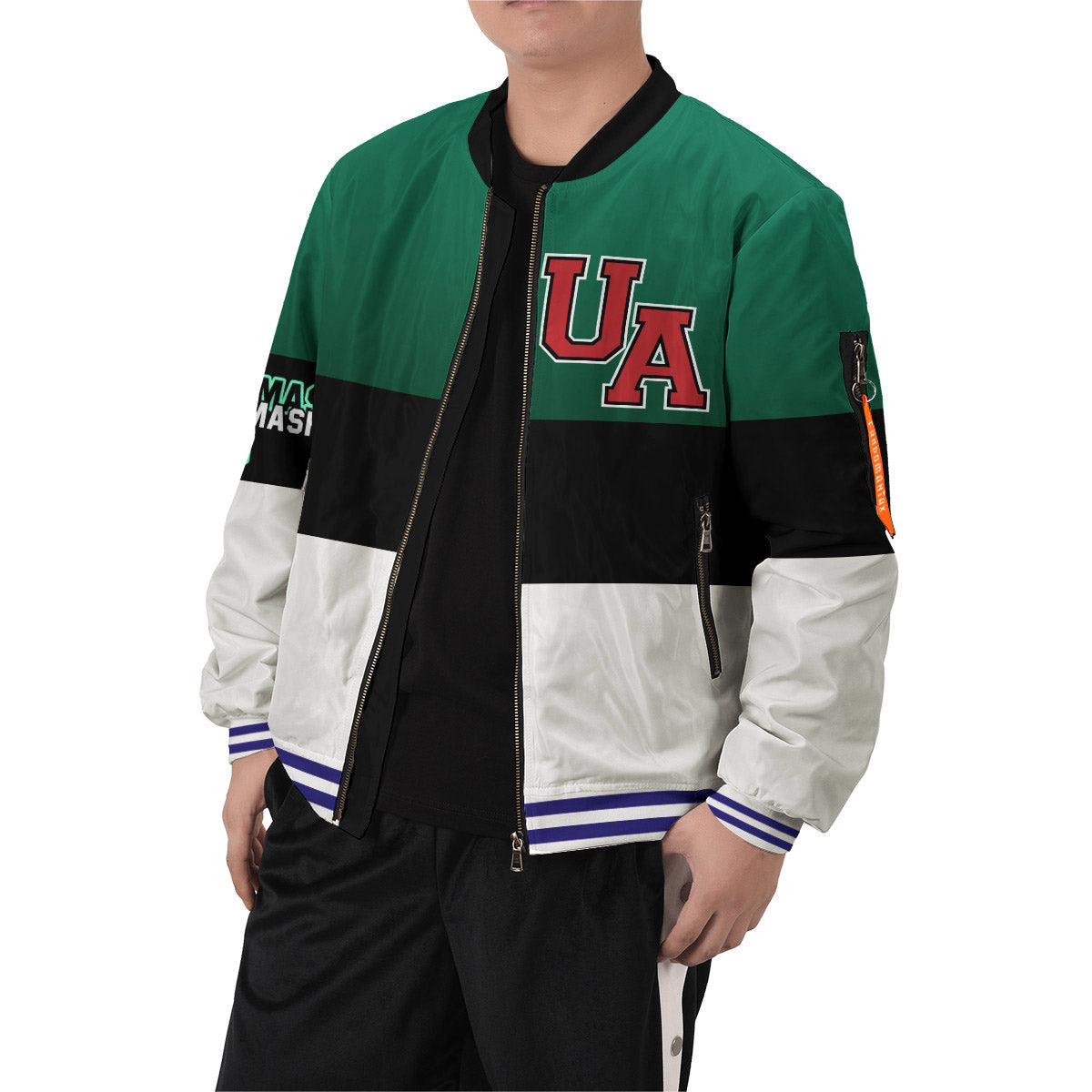 BomberJacketIDekuSmash-07-boymodelfront BomberJacketIDekuSmash 07 boymodelfront - Gear Anime