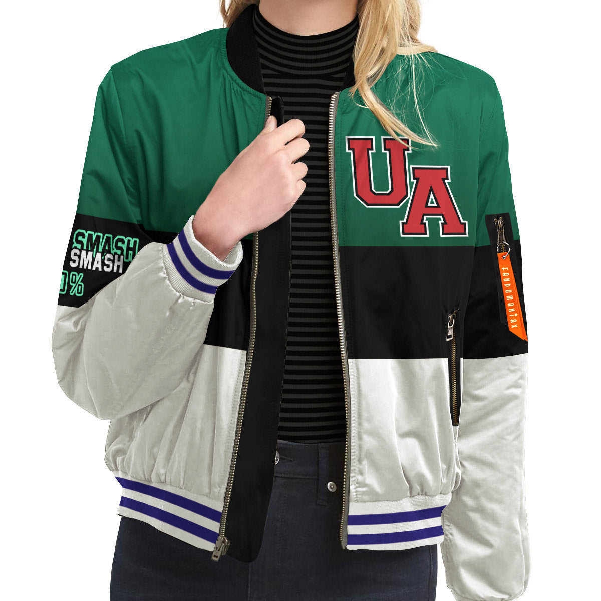 BomberJacketIDekuSmash-09-girlmodelfront BomberJacketIDekuSmash 09 girlmodelfront - Gear Anime