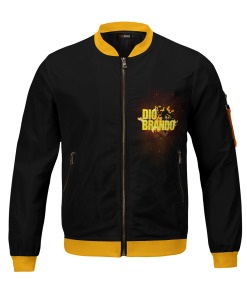 JJBA Jackets - Dio Spirit Bomber Jacket FH0709 2 - Gear Anime BomberJacketIDioSpirit 01 front - Gear Anime