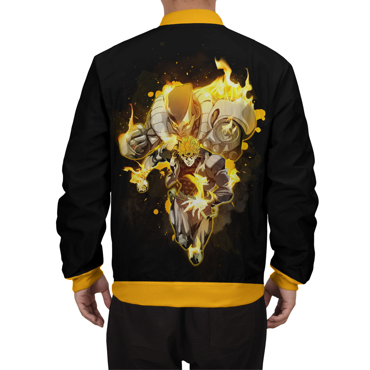 BomberJacketIDioSpirit-08-boymodelback BomberJacketIDioSpirit 08 boymodelback - Gear Anime