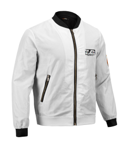 Demon Slayer Jackets - Doma B&W Bomber Jacket FH0709 4 - Gear Anime BomberJacketIDomaB W 03 hpright - Gear Anime