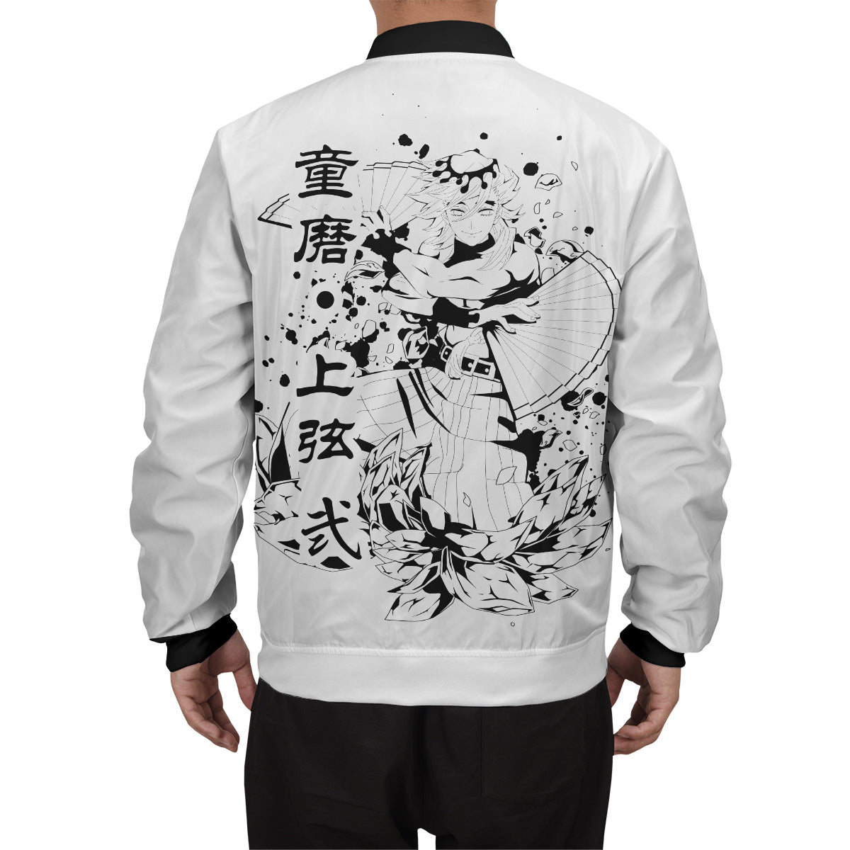 BomberJacketIDomaB_W-08-boymodelback BomberJacketIDomaB W 08 boymodelback - Gear Anime