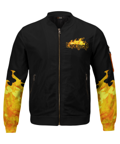 MHA Jackets - Endeavor Spirit Bomber Jacket FH0709 2 - Gear Anime BomberJacketIEndeavorSpirit 01 front - Gear Anime