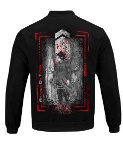Attack On Titan Jackets - Eren Stwear Bomber Jacket FH0709 7 - Gear Anime BomberJacketIErenStwear 06 back - Gear Anime