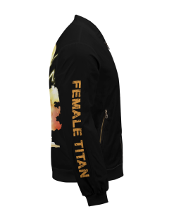 Attack On Titan Jackets - Female Titan Spirit Bomber Jacket FH0709 6 - Gear Anime BomberJacketIFemaleTitanSpirit 05 rightsideview - Gear Anime