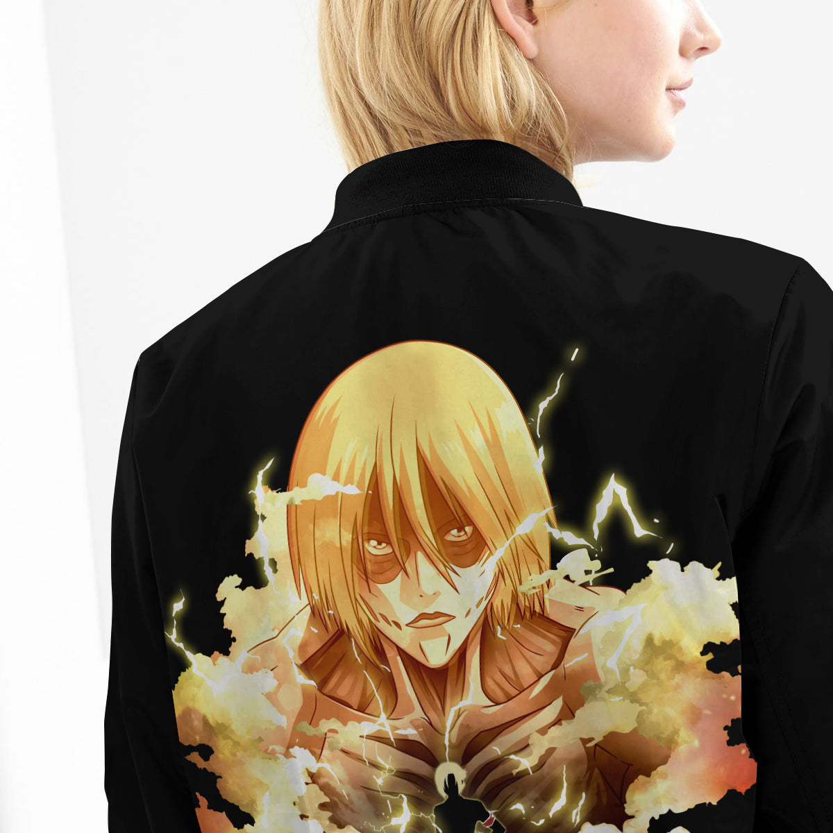 BomberJacketIFemaleTitanSpirit-10-girlmodelback BomberJacketIFemaleTitanSpirit 10 girlmodelback - Gear Anime