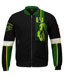 MHA Jackets - Frog Hero Tsuyu Bomber Jacket FH0709 2 - Gear Anime BomberJacketIFrogHeroTsuyu 01 front - Gear Anime