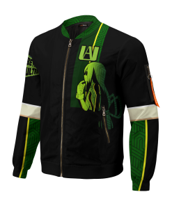 MHA Jackets - Frog Hero Tsuyu Bomber Jacket FH0709 3 - Gear Anime BomberJacketIFrogHeroTsuyu 02 hpleft - Gear Anime