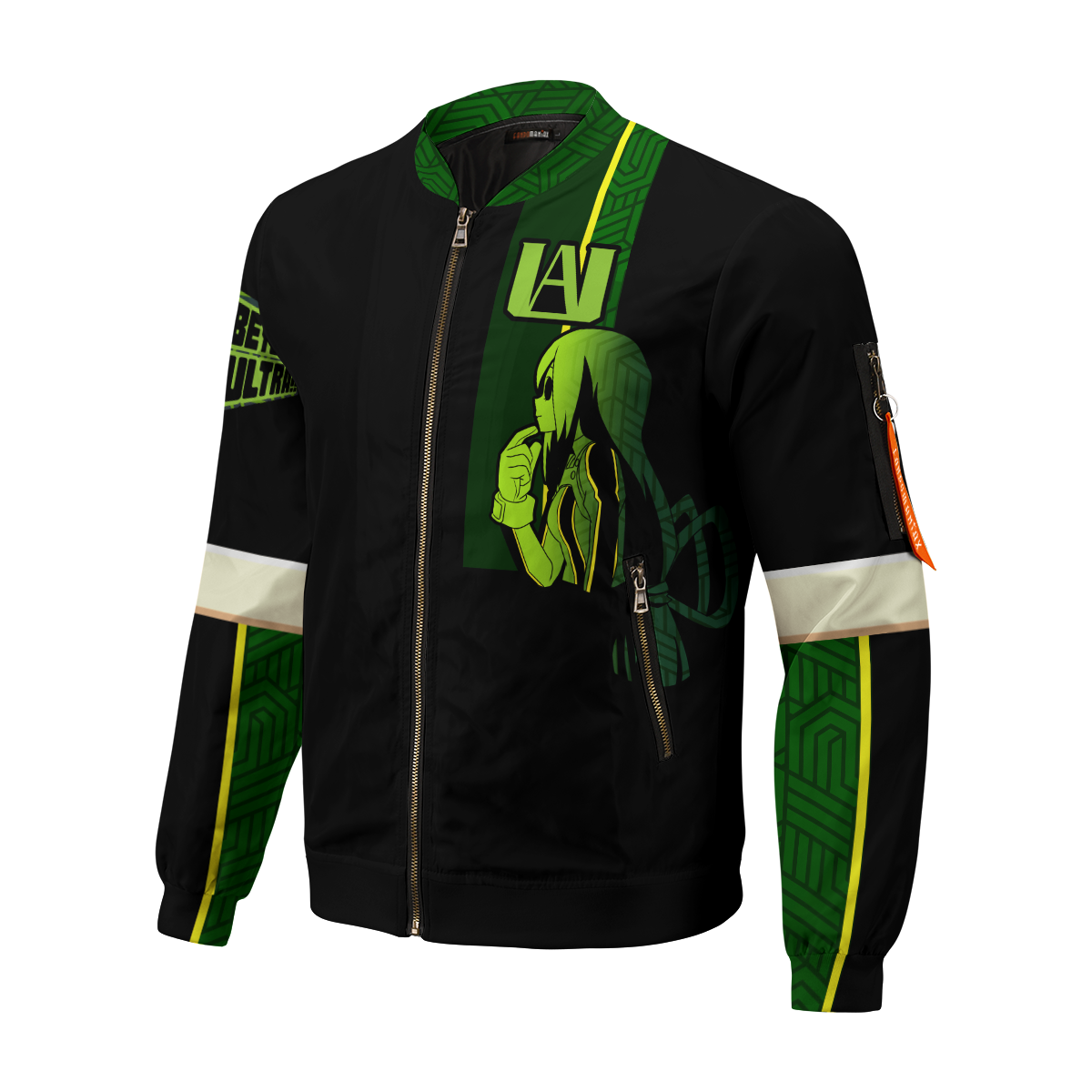 BomberJacketIFrogHeroTsuyu-02-hpleft BomberJacketIFrogHeroTsuyu 02 hpleft - Gear Anime