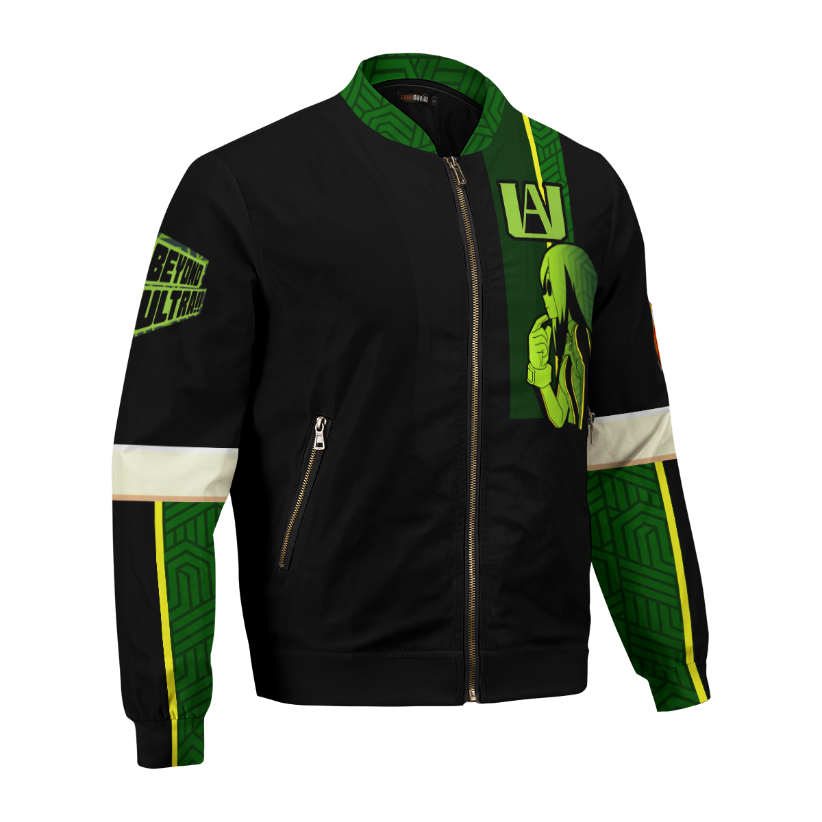 BomberJacketIFrogHeroTsuyu-03-hpright BomberJacketIFrogHeroTsuyu 03 hpright - Gear Anime