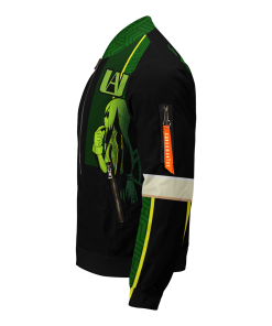 MHA Jackets - Frog Hero Tsuyu Bomber Jacket FH0709 5 - Gear Anime BomberJacketIFrogHeroTsuyu 04 leftsideview - Gear Anime