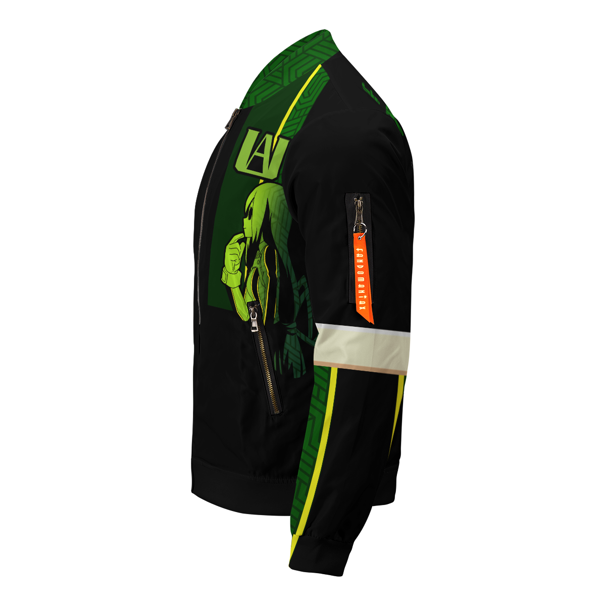 BomberJacketIFrogHeroTsuyu-04-leftsideview BomberJacketIFrogHeroTsuyu 04 leftsideview - Gear Anime