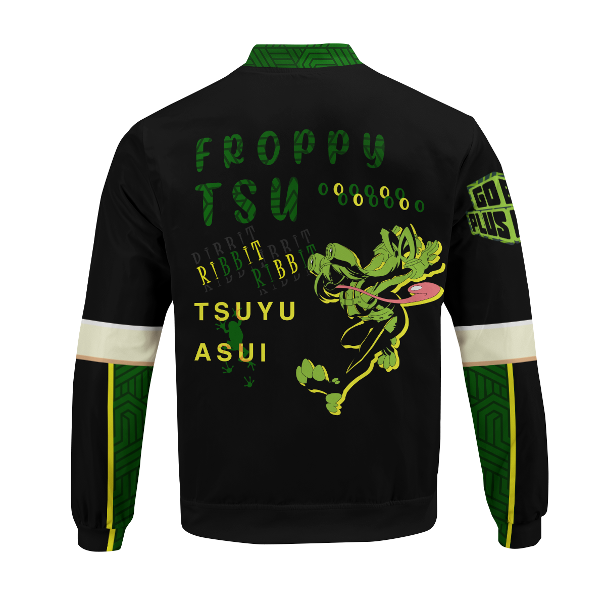 BomberJacketIFrogHeroTsuyu-06-back BomberJacketIFrogHeroTsuyu 06 back - Gear Anime