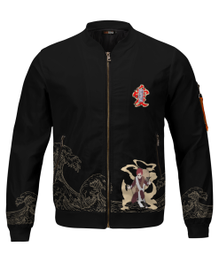 Naruto Jackets - Gaara Spirit Bomber Jacket FH0709 2 - Gear Anime BomberJacketIGaaraSpirit 01 front - Gear Anime