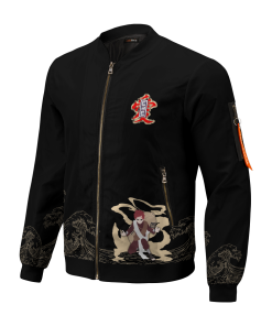 Naruto Jackets - Gaara Spirit Bomber Jacket FH0709 3 - Gear Anime BomberJacketIGaaraSpirit 02 hpleft - Gear Anime