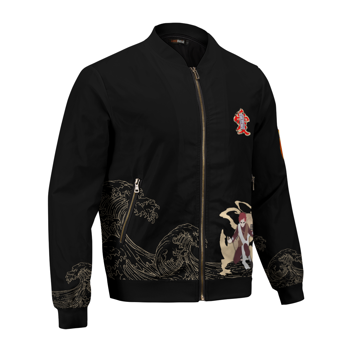 BomberJacketIGaaraSpirit-03-hpright BomberJacketIGaaraSpirit 03 hpright - Gear Anime