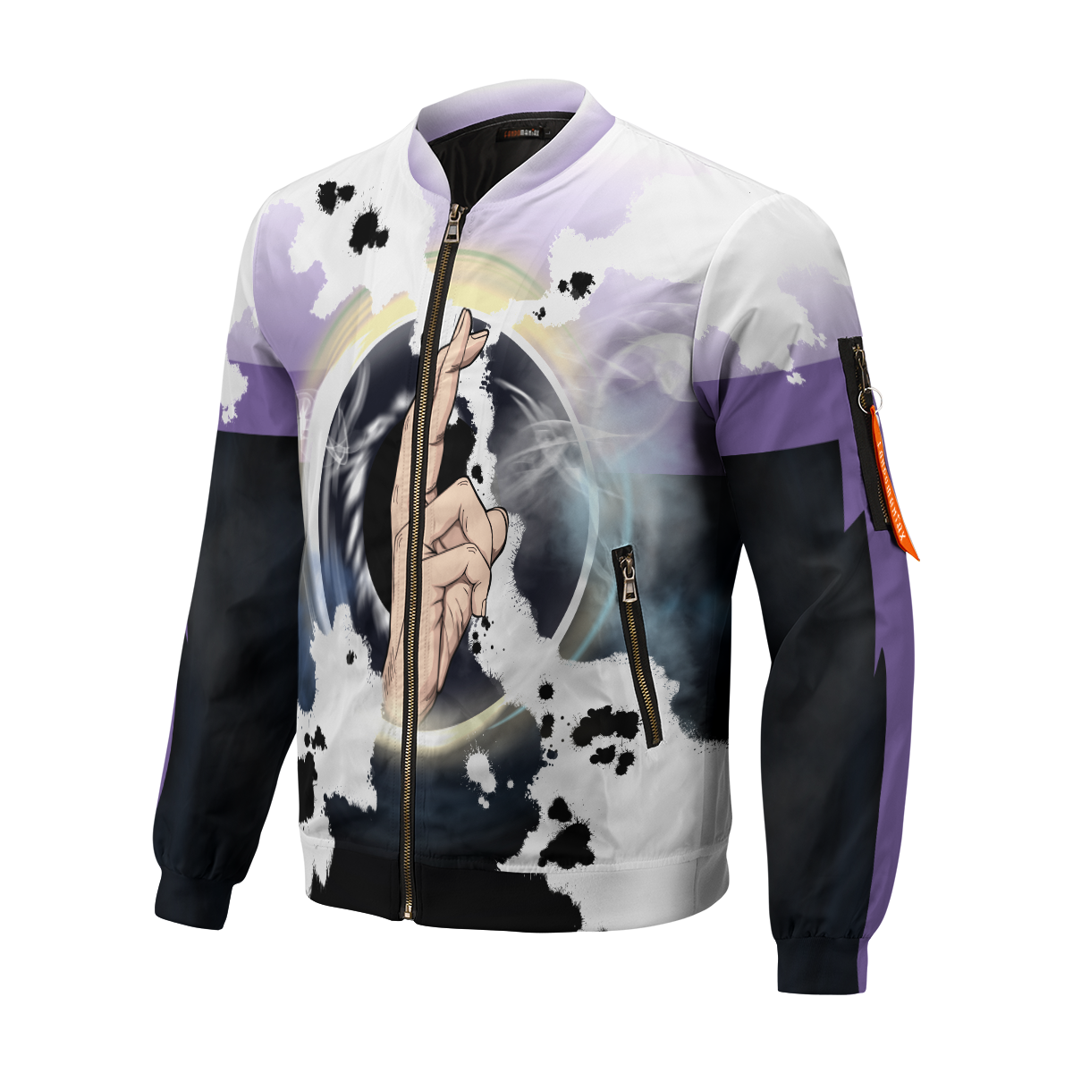 BomberJacketIGojoCursedEyes-02-hpleft BomberJacketIGojoCursedEyes 02 hpleft - Gear Anime