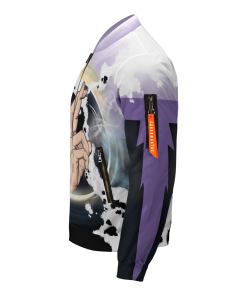 Jujutsu Kaisen Jackets - Gojo Cursed Eyes Bomber Jacket FH0709 5 - Gear Anime BomberJacketIGojoCursedEyes 04 leftsideview - Gear Anime