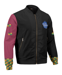 Demon Slayer Jackets - Hashira Giyu Stwear Bomber Jacket FH0709 4 - Gear Anime BomberJacketIHashiraGiyuStwear 03 hpright - Gear Anime