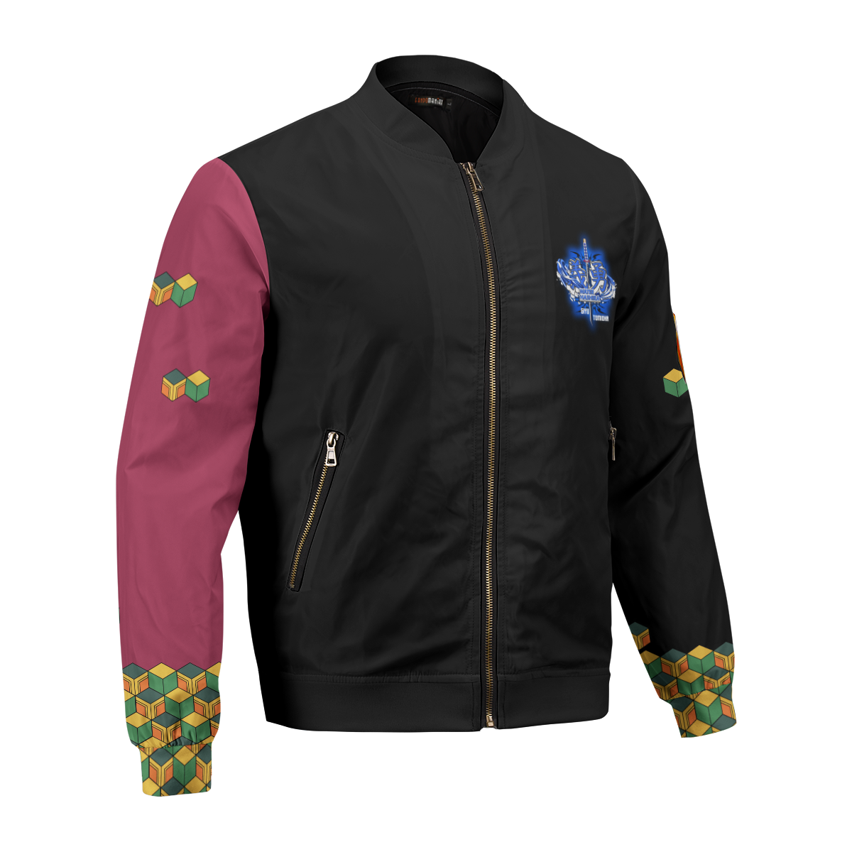 BomberJacketIHashiraGiyuStwear-03-hpright BomberJacketIHashiraGiyuStwear 03 hpright - Gear Anime