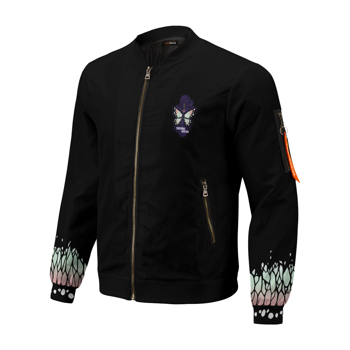 BomberJacketIHashiraShinobuStwear-02-hpleft BomberJacketIHashiraShinobuStwear 02 hpleft - Gear Anime