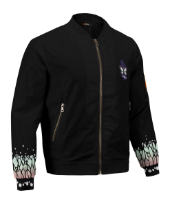 Demon Slayer Jackets - Hashira Shinobu Stwear Bomber Jacket FH0709 4 - Gear Anime BomberJacketIHashiraShinobuStwear 03 hpright - Gear Anime
