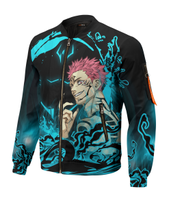 Jujutsu Kaisen Jackets - Itadori Spirit Bomber Jacket FH0709 3 - Gear Anime BomberJacketIItadoriSpirit 02 hpleft - Gear Anime