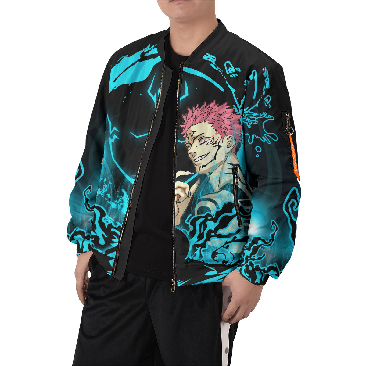 BomberJacketIItadoriSpirit-07-boymodelfront BomberJacketIItadoriSpirit 07 boymodelfront - Gear Anime