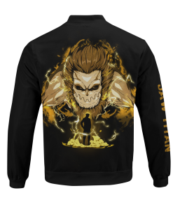 Attack On Titan Jackets - Jaw Titan Spirit Bomber Jacket FH0709 7 - Gear Anime BomberJacketIJawTitanSpirit 06 back - Gear Anime