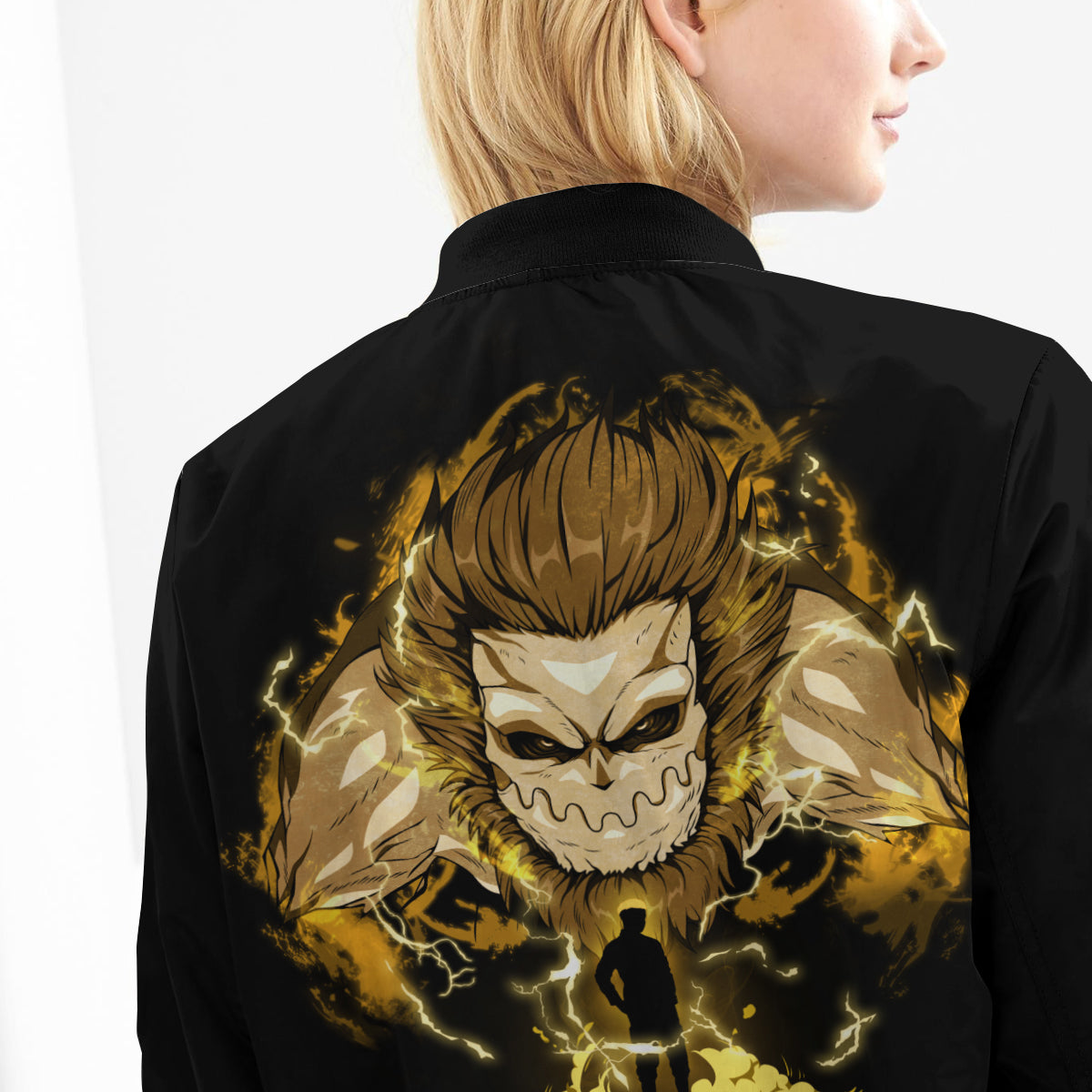 BomberJacketIJawTitanSpirit-10-girlmodelback BomberJacketIJawTitanSpirit 10 girlmodelback - Gear Anime