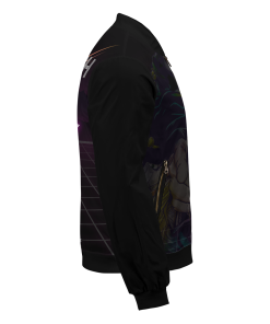JJBA Jackets - Jotaro Retro Bomber Jacket FH0709 6 - Gear Anime BomberJacketIJotaroRetro 05 rightsideview - Gear Anime