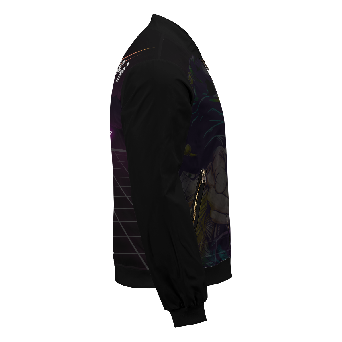 BomberJacketIJotaroRetro-05-rightsideview BomberJacketIJotaroRetro 05 rightsideview - Gear Anime