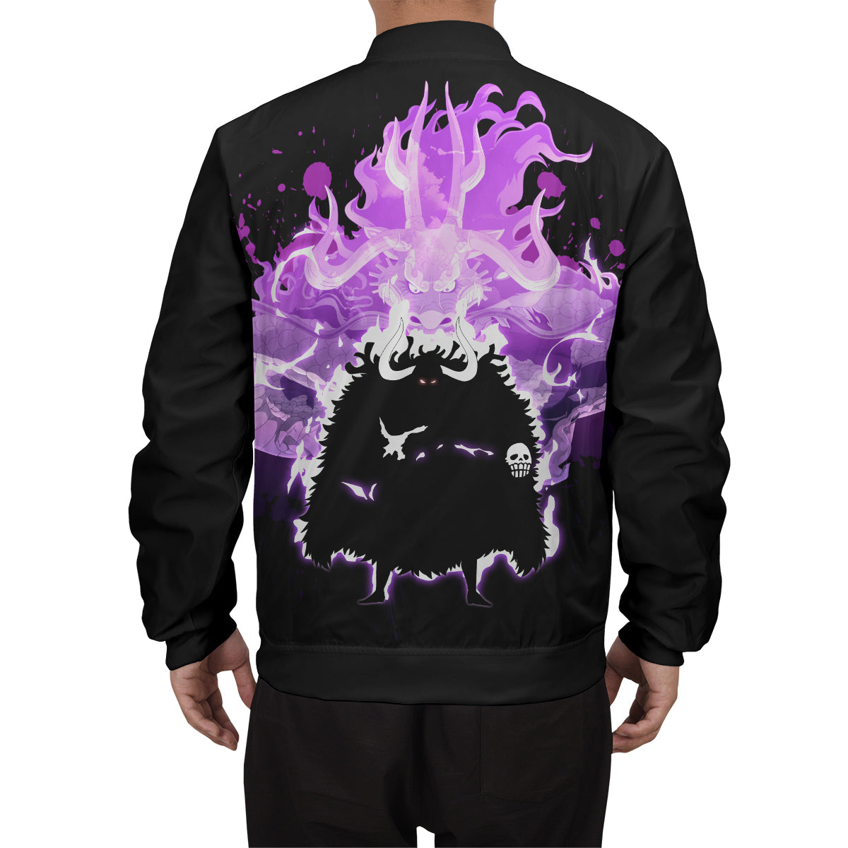 BomberJacketIKaidoSpirit-08-boymodelback BomberJacketIKaidoSpirit 08 boymodelback - Gear Anime