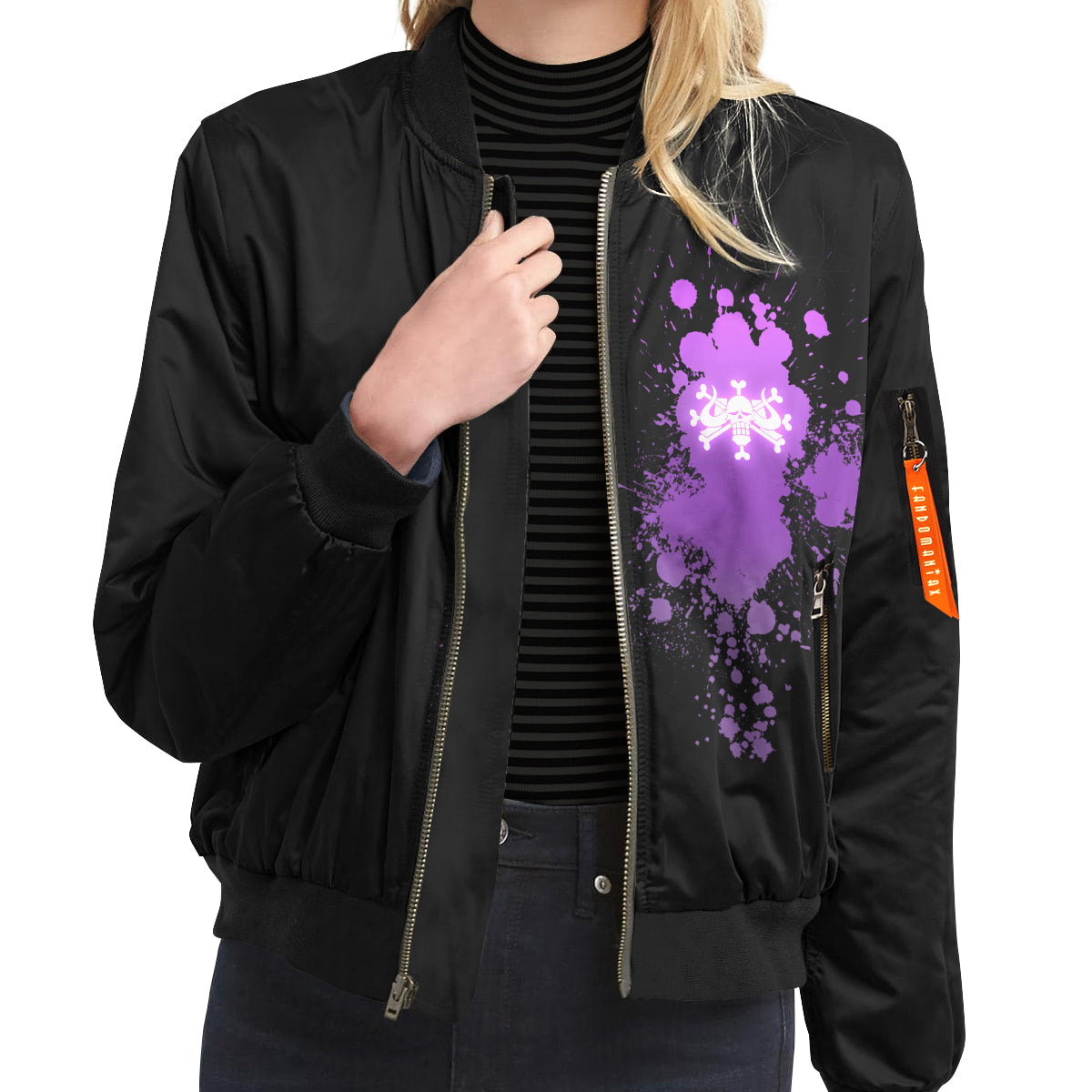 BomberJacketIKaidoSpirit-09-girlmodelfront BomberJacketIKaidoSpirit 09 girlmodelfront - Gear Anime