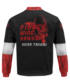 MHA Jackets - Keigo Takami Hawks Bomber Jacket FH0709 7 - Gear Anime BomberJacketIKeigoTakamiHawks 06 back - Gear Anime