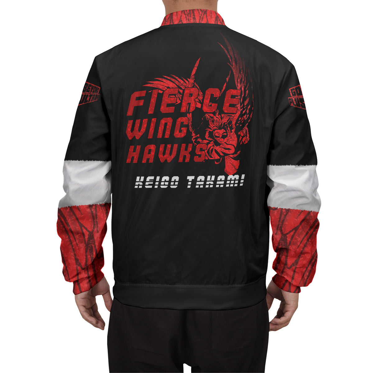 BomberJacketIKeigoTakamiHawks-08-boymodelback BomberJacketIKeigoTakamiHawks 08 boymodelback - Gear Anime