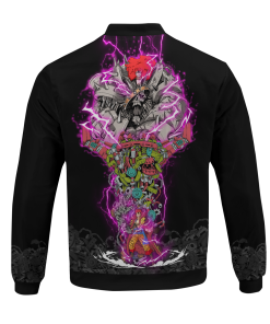 One Piece Jackets - Kid Spirit Bomber Jacket FH0709 7 - Gear Anime BomberJacketIKidSpirit 06 back - Gear Anime